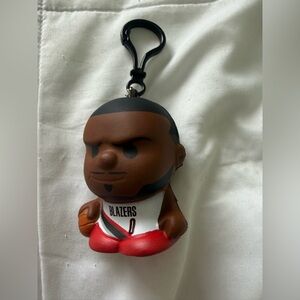 NBA Portland Trail Blazers Damian Lillard Sqeezemate Keychain